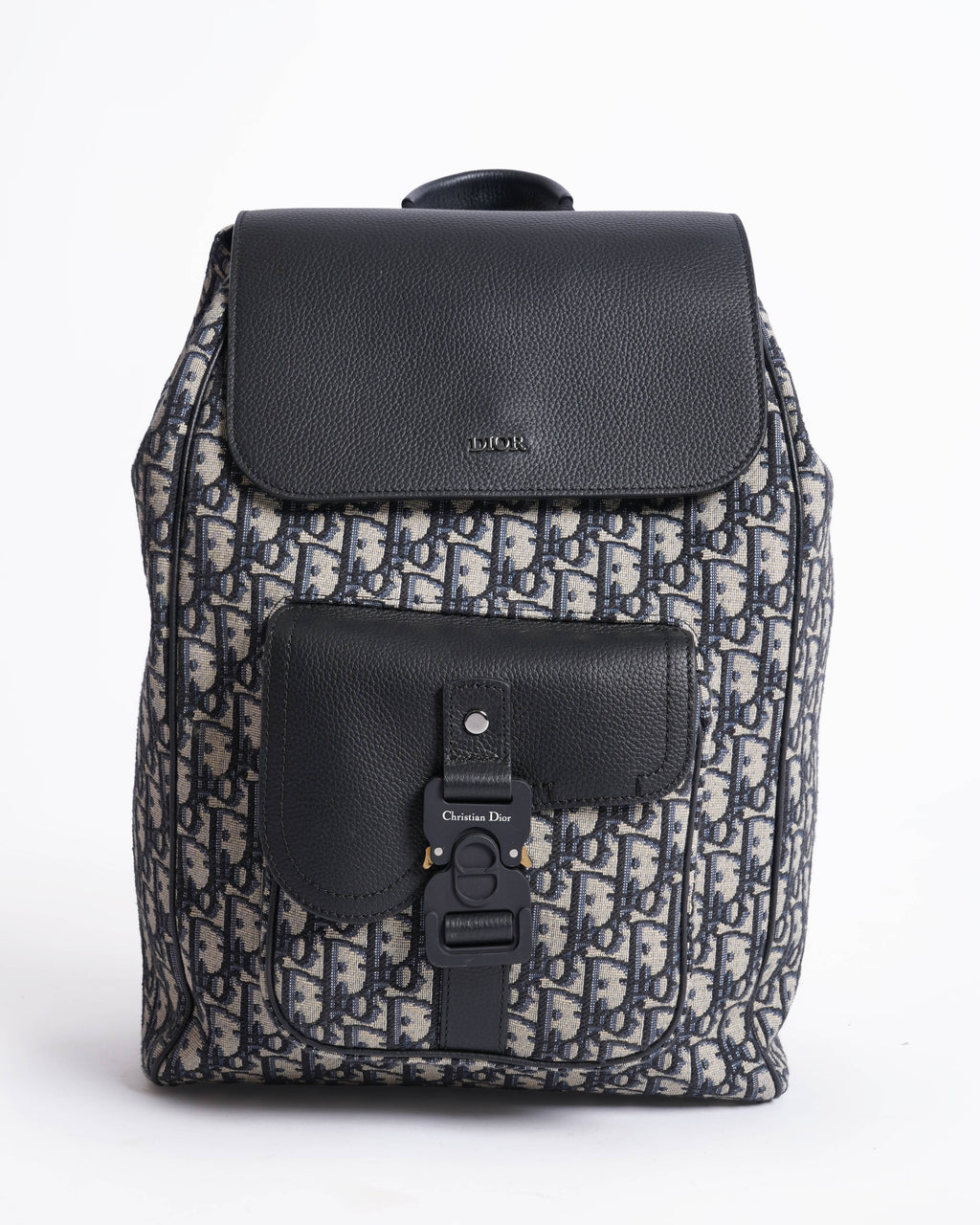 New Christian Dior Saddle Backpack With Flap