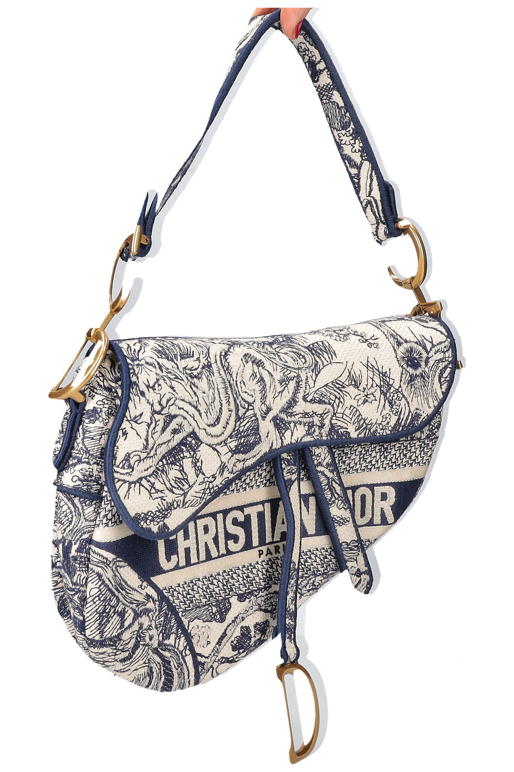 Dior Canvas Handbag
