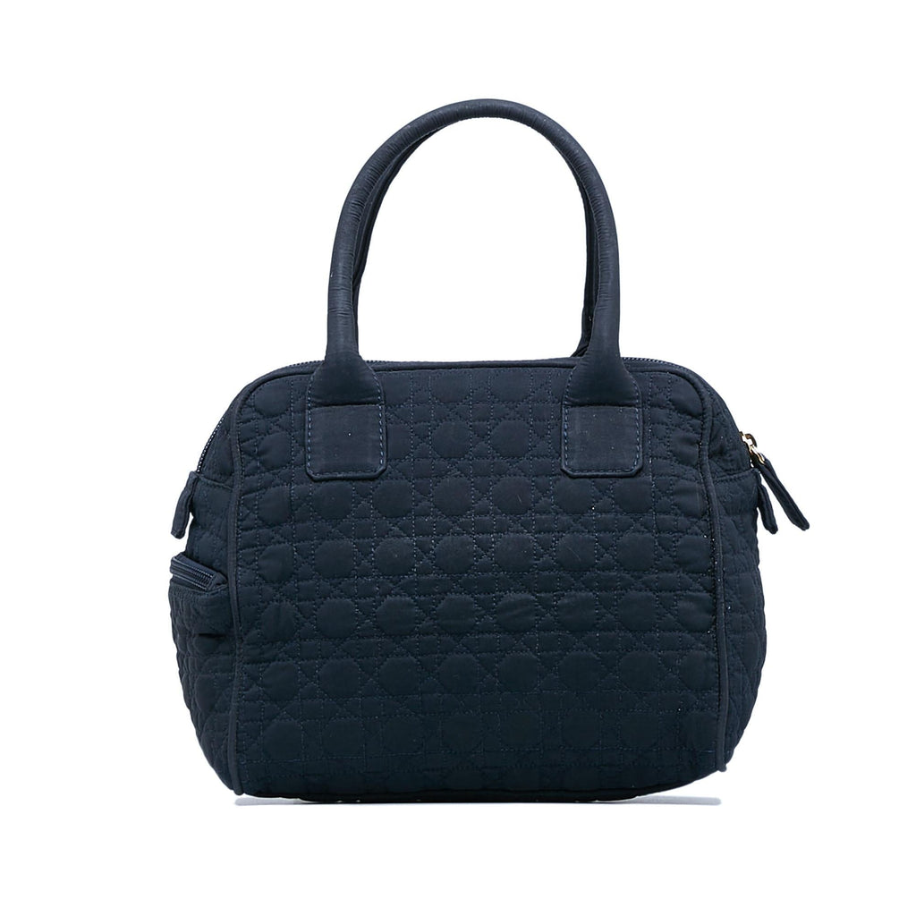 Dior Cannage Nylon Handbag (SHG-tl0AGD)