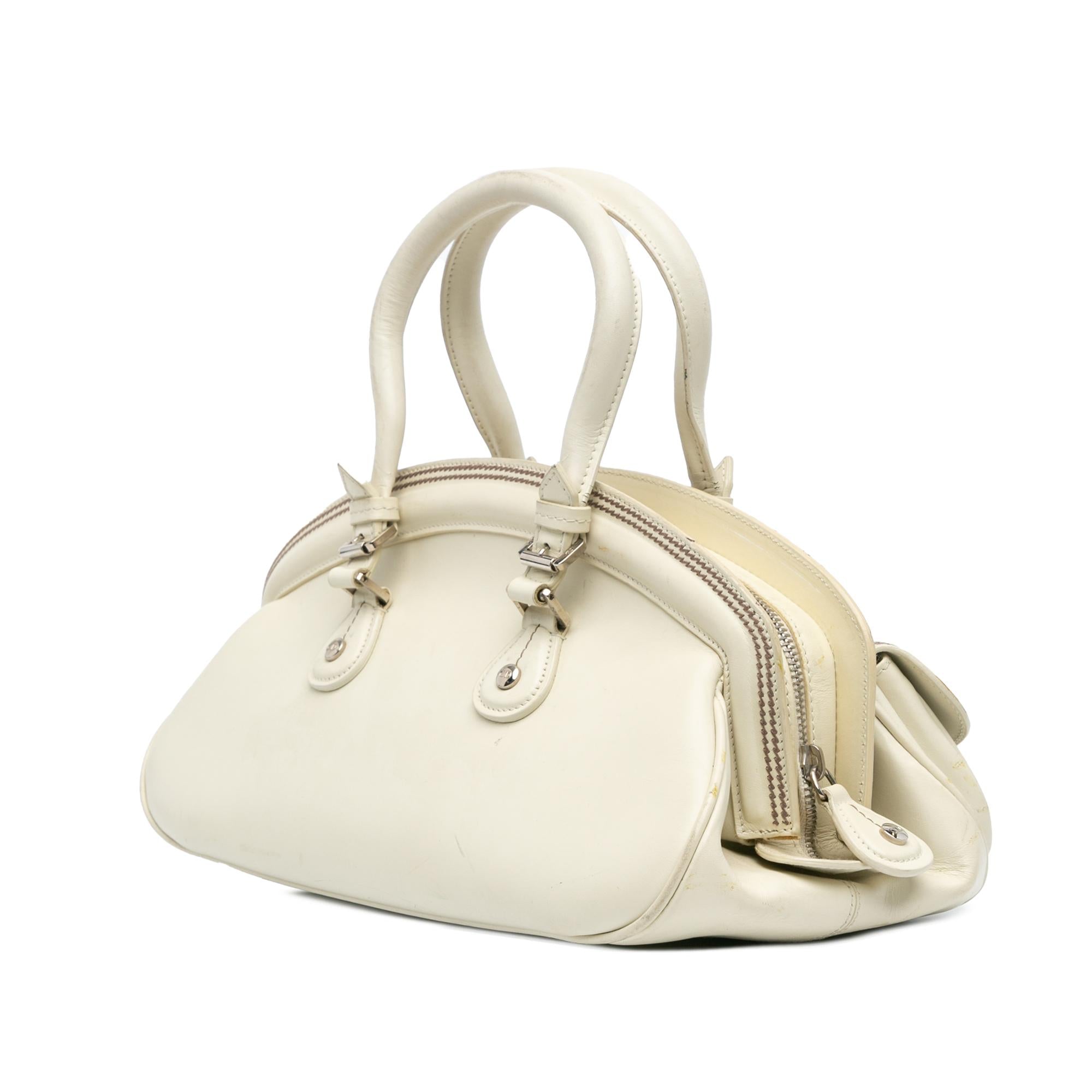 Dior Leather Detective Handbag (SHG-E9QBl0)