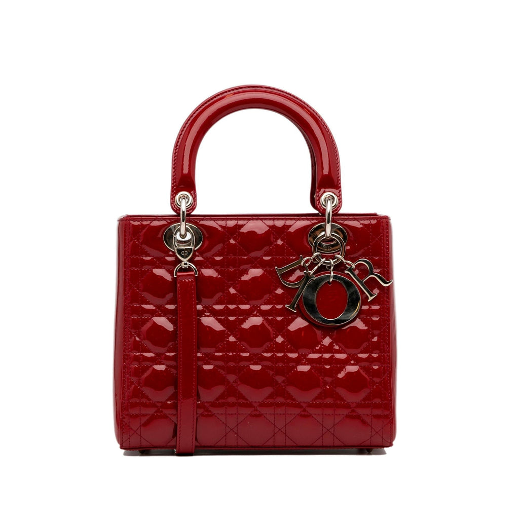 Dior Lady Dior Leather Mini Handbag