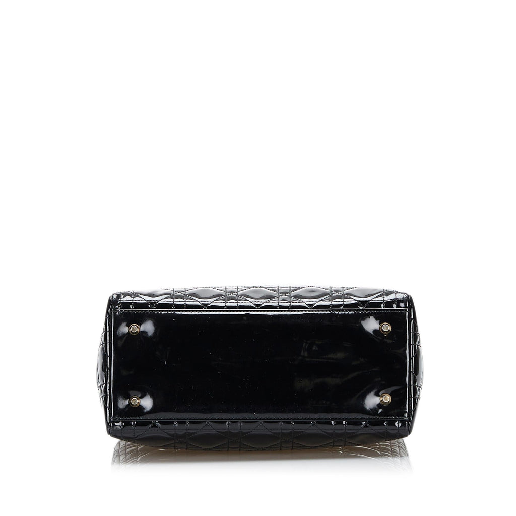 Dior Lady Dior Leather Mini Handbag