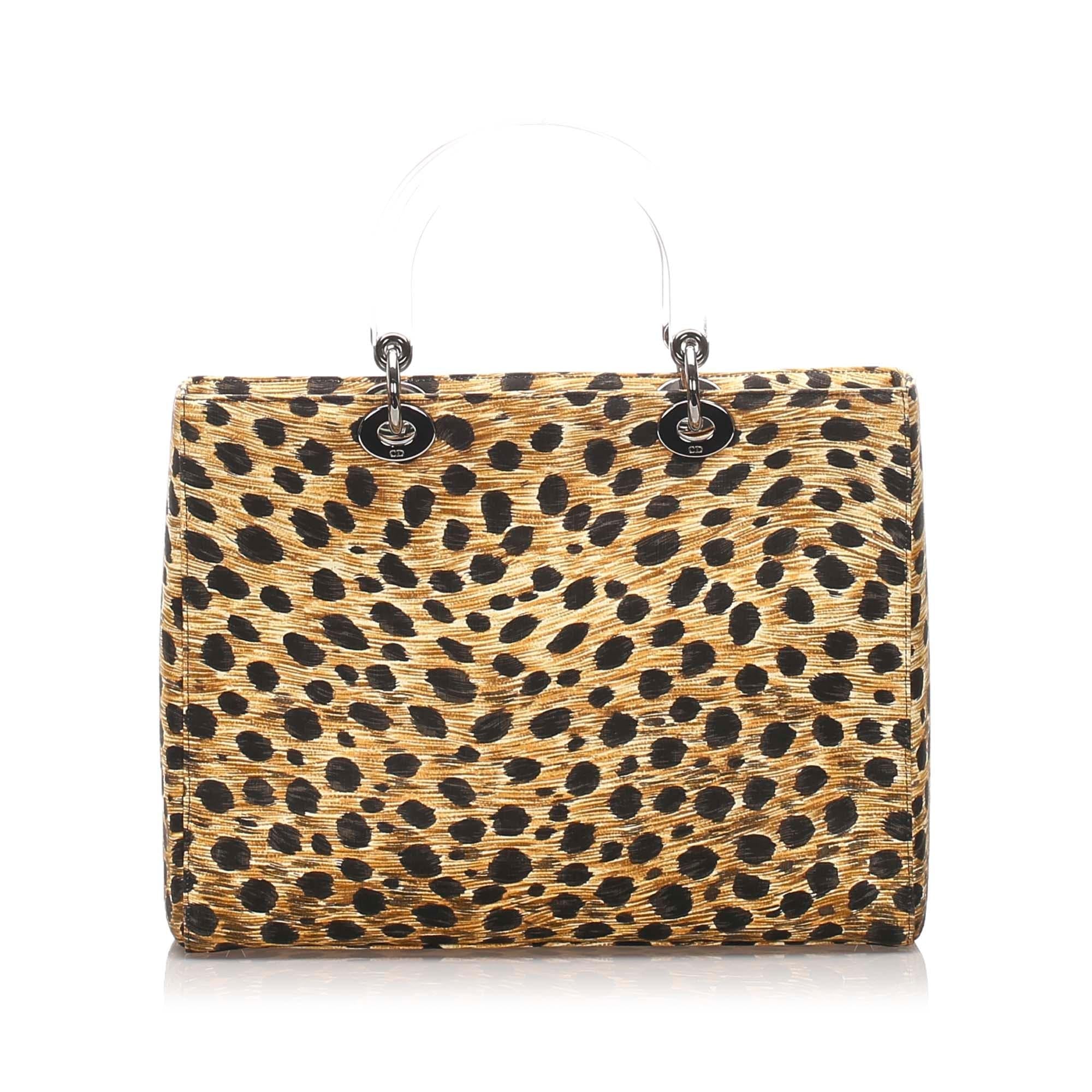 Dior Canvas Medium Dior Satchel (SHG-27769)