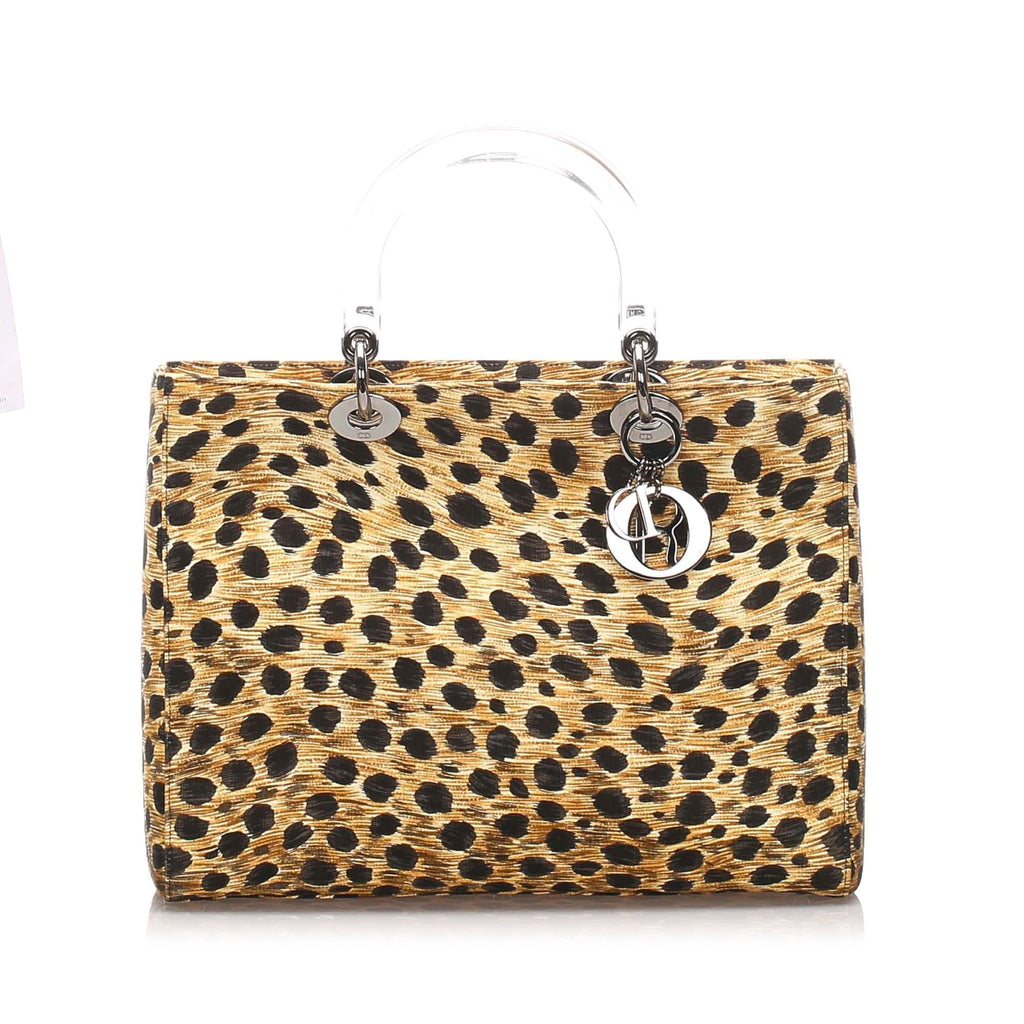 Dior Canvas Medium Dior Satchel (SHG-27769)