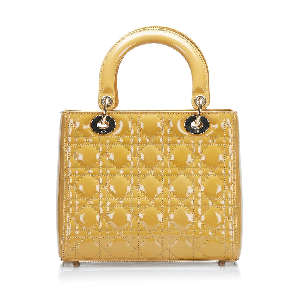 Dior Lady Dior Leather Mini Handbag