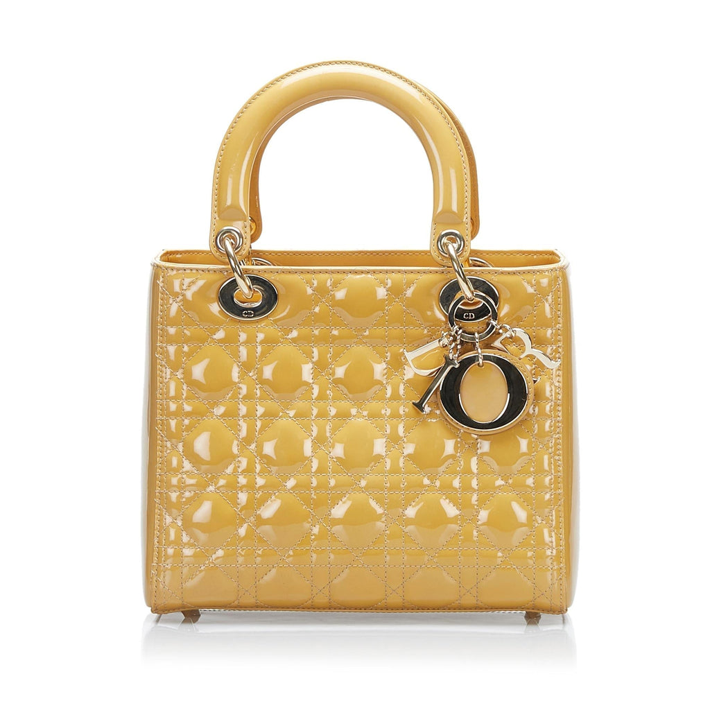 Dior Lady Dior Leather Mini Handbag