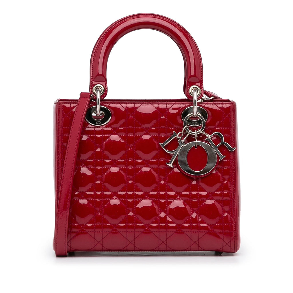Dior Lady Dior Leather Mini Handbag
