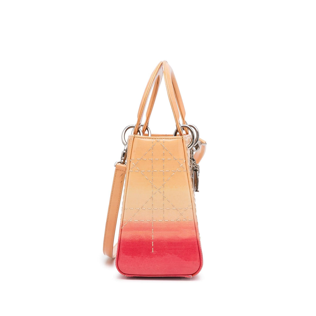 Dior Lady Dior Leather Mini Handbag