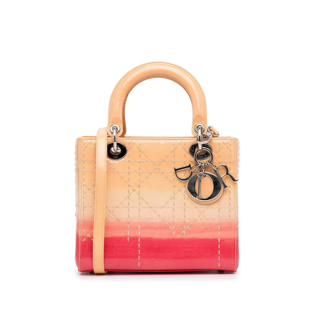 Dior Lady Dior Leather Mini Handbag