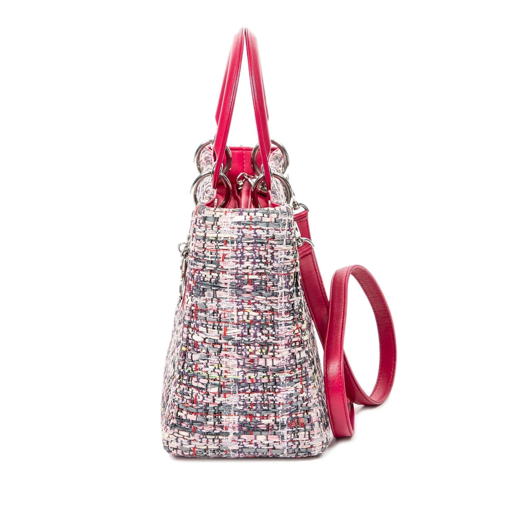 Dior Medium Tweed Dior Satchel (SHG-8yJnUk)