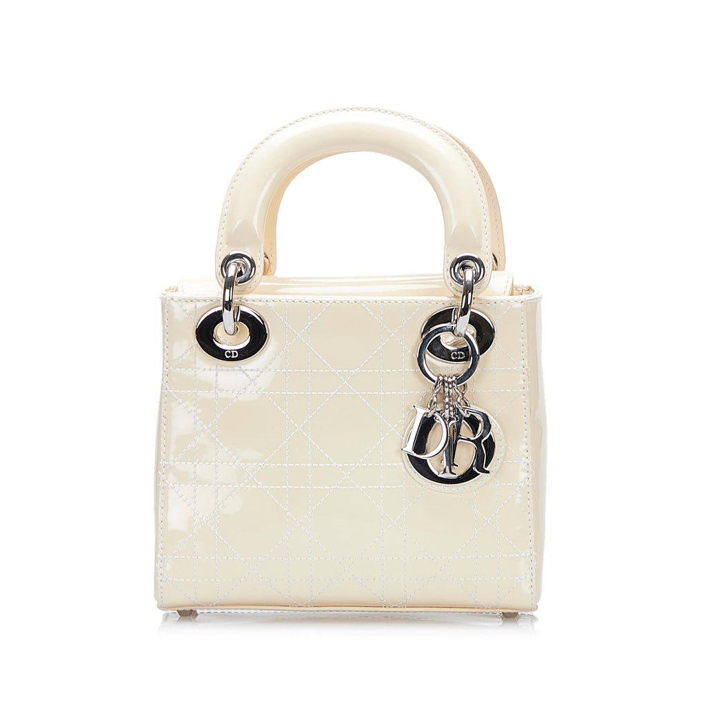 Dior Lady Dior Leather Mini Handbag