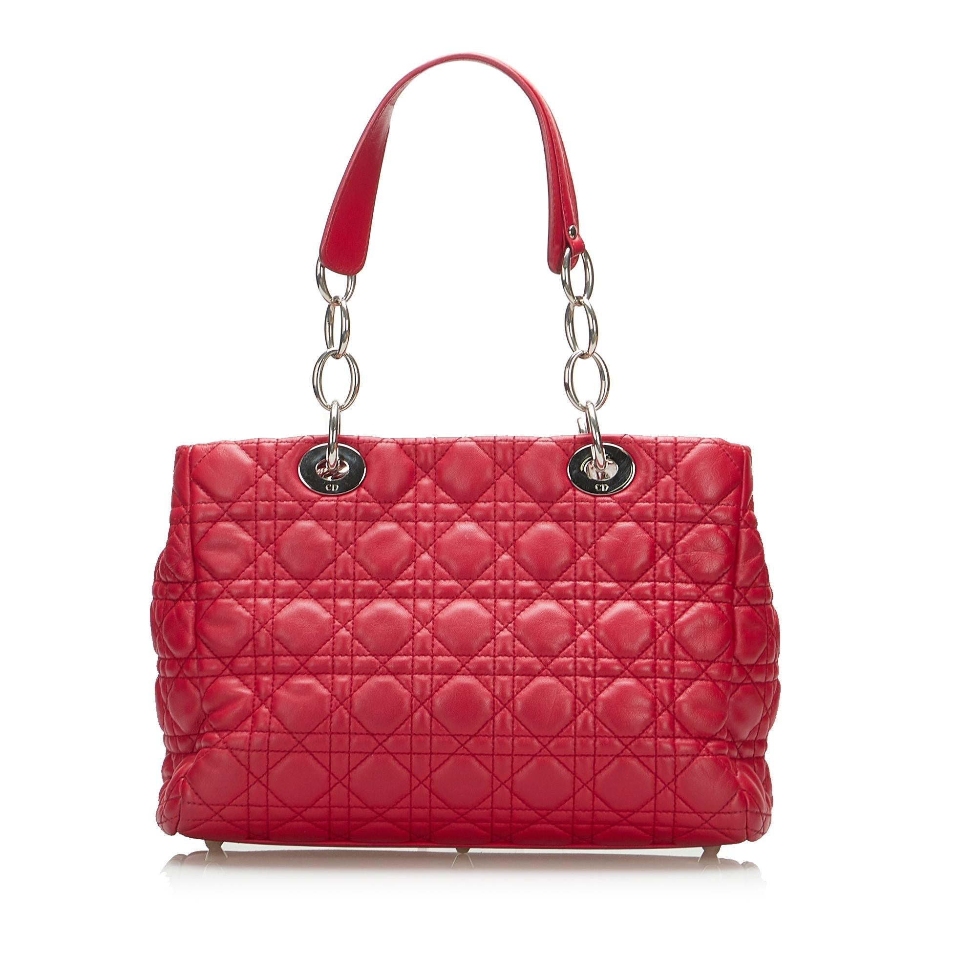 Dior Lady Dior Mini Tote Bag