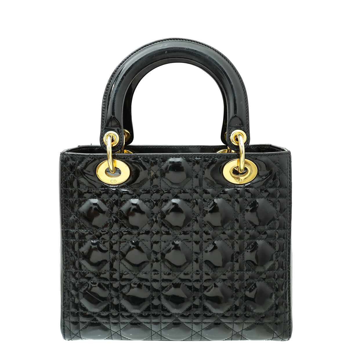 Dior Lady Dior Leather Handbag Style 38