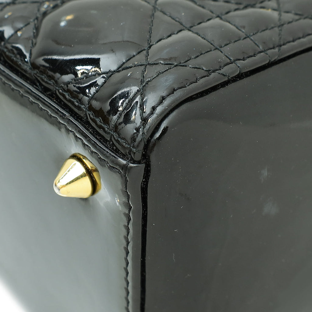 Dior Lady Dior Leather Handbag Style 38