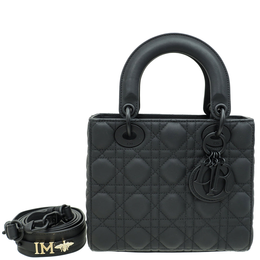 Dior Lady Dior Leather Handbag Style 57