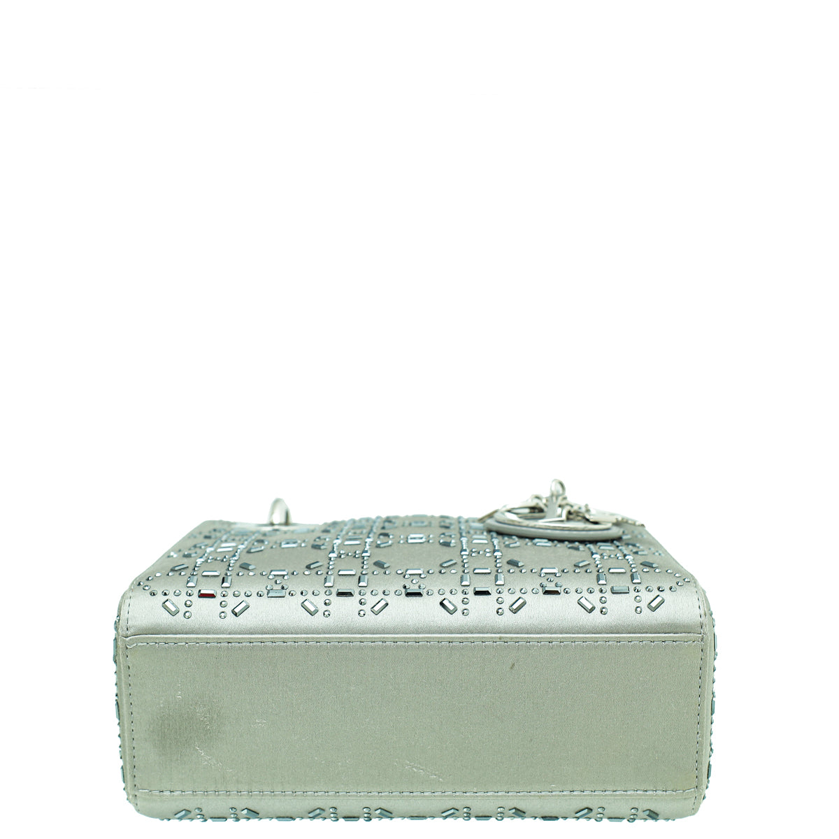 Dior Lady Dior Cannage Grey Handbag
