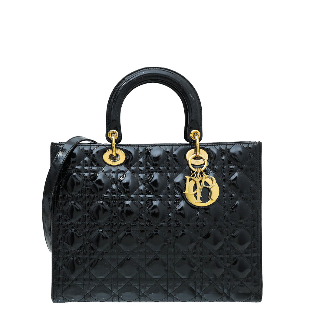 Dior Lady Dior Leather Handbag Style 15