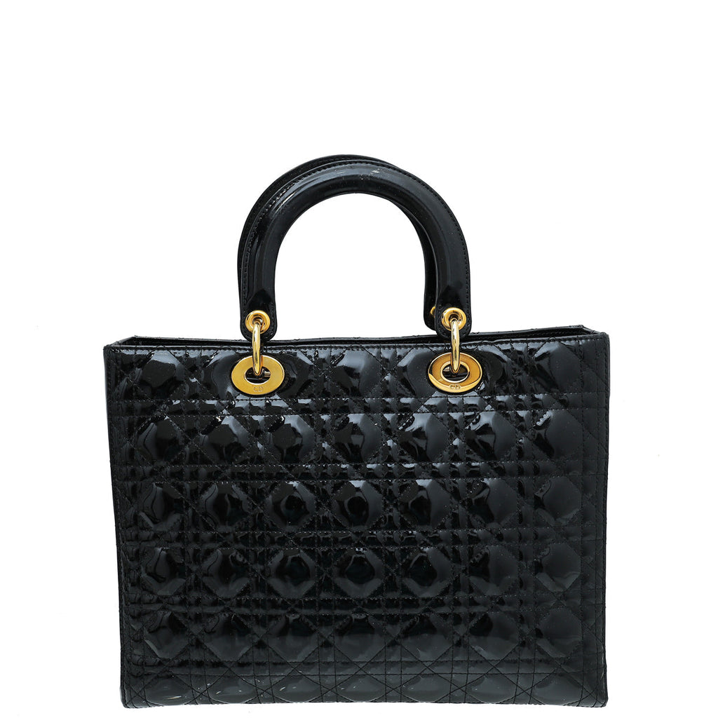 Dior Lady Dior Leather Handbag Style 15