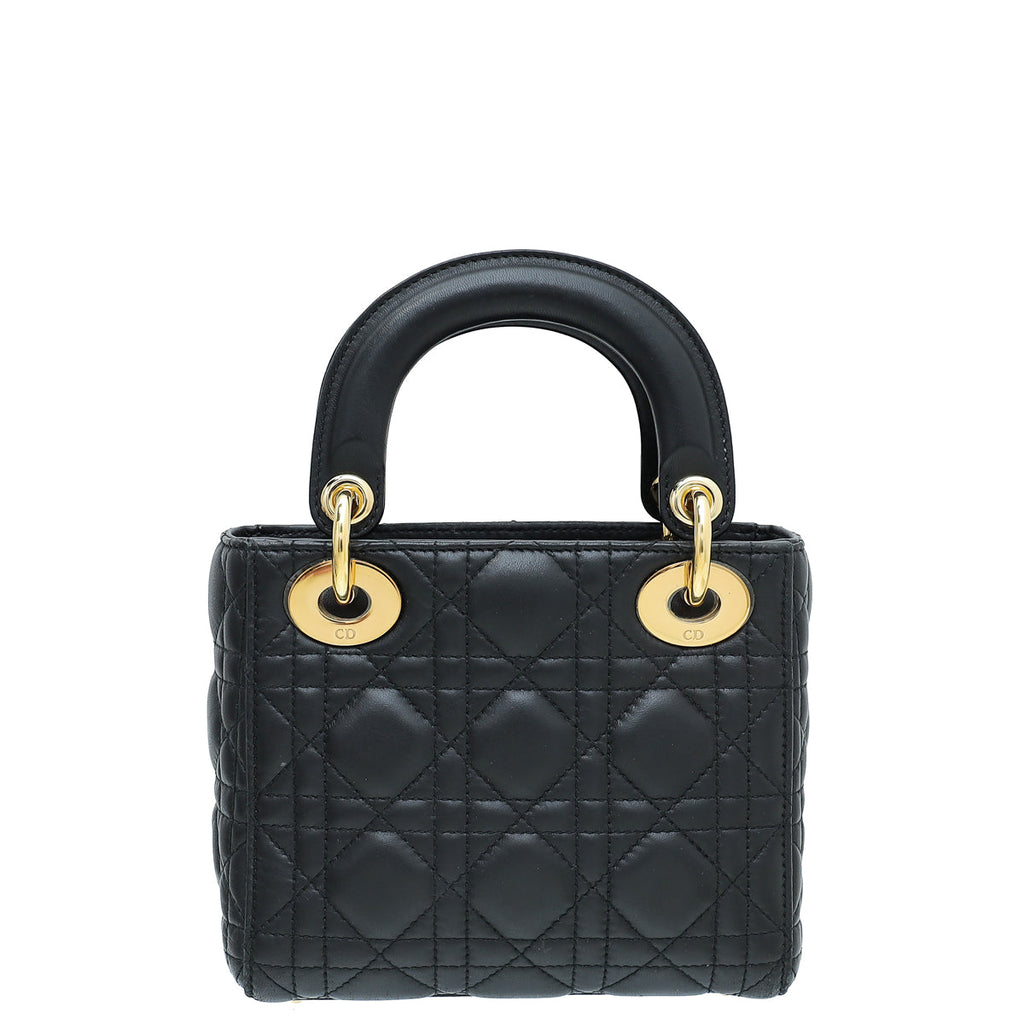 Dior Lady Dior Leather Handbag Style 16