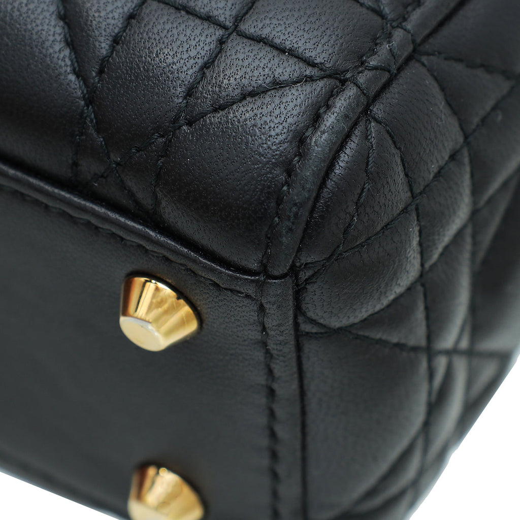 Dior Lady Dior Leather Handbag Style 16