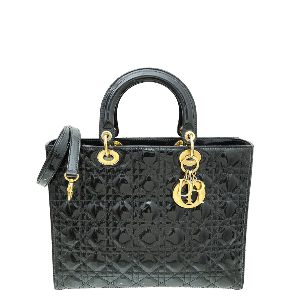 Dior Lady Dior Leather Handbag Style 20