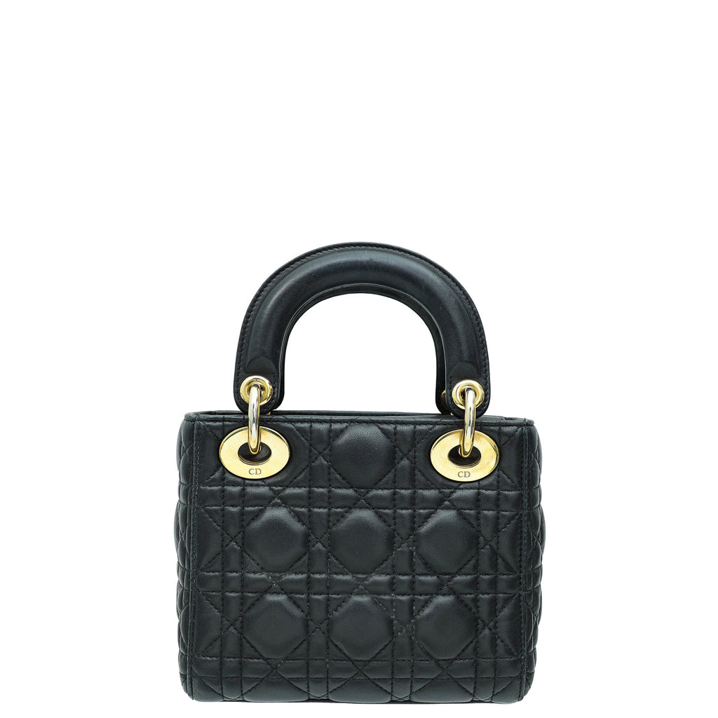 Dior Lady Dior Leather Handbag Style 51