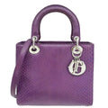 Dior Lady Dior Leather Handbag Style 99