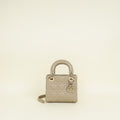 Dior Lady Dior Leather Handbag Style 107