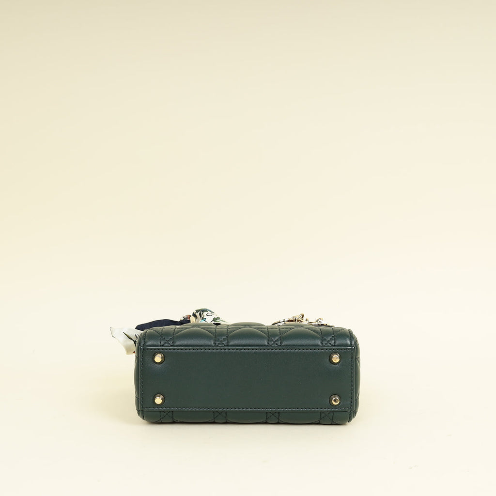 Dior Lady Dior Leather Handbag Style 88