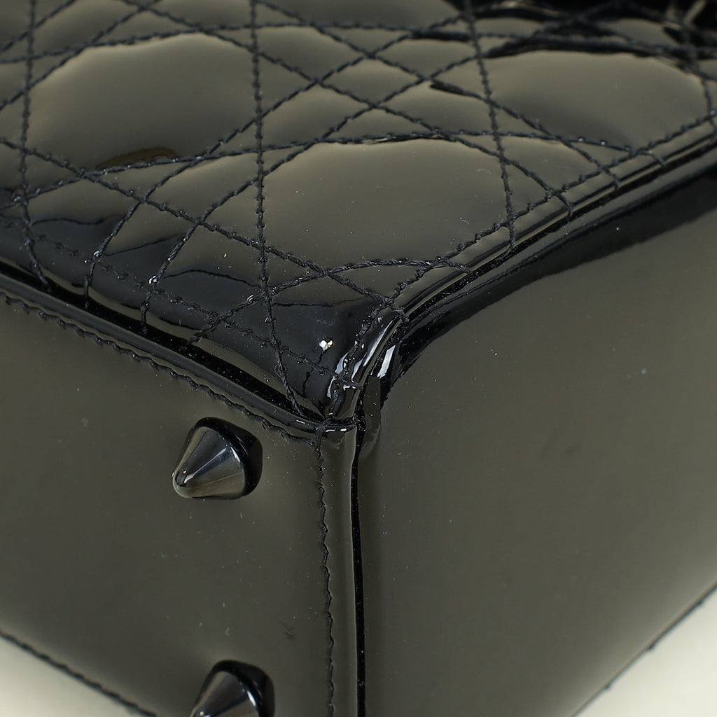 Dior Lady Dior Leather Handbag Style 103