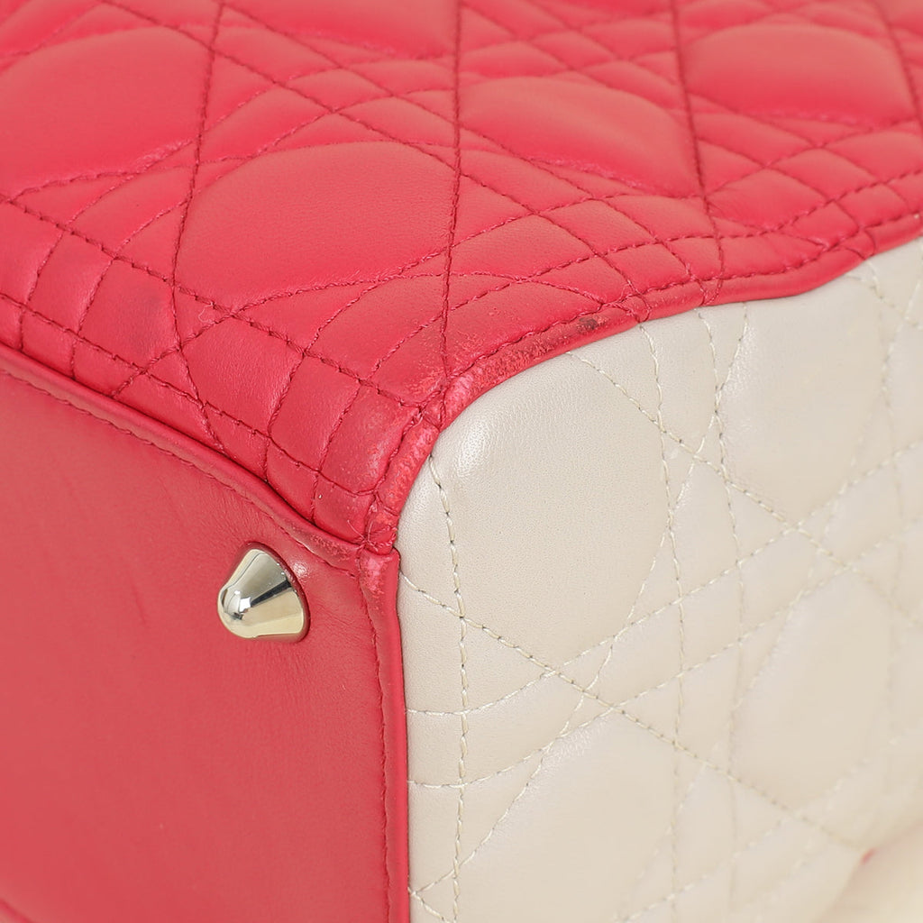 Dior Lady Dior Leather Handbag Style 109