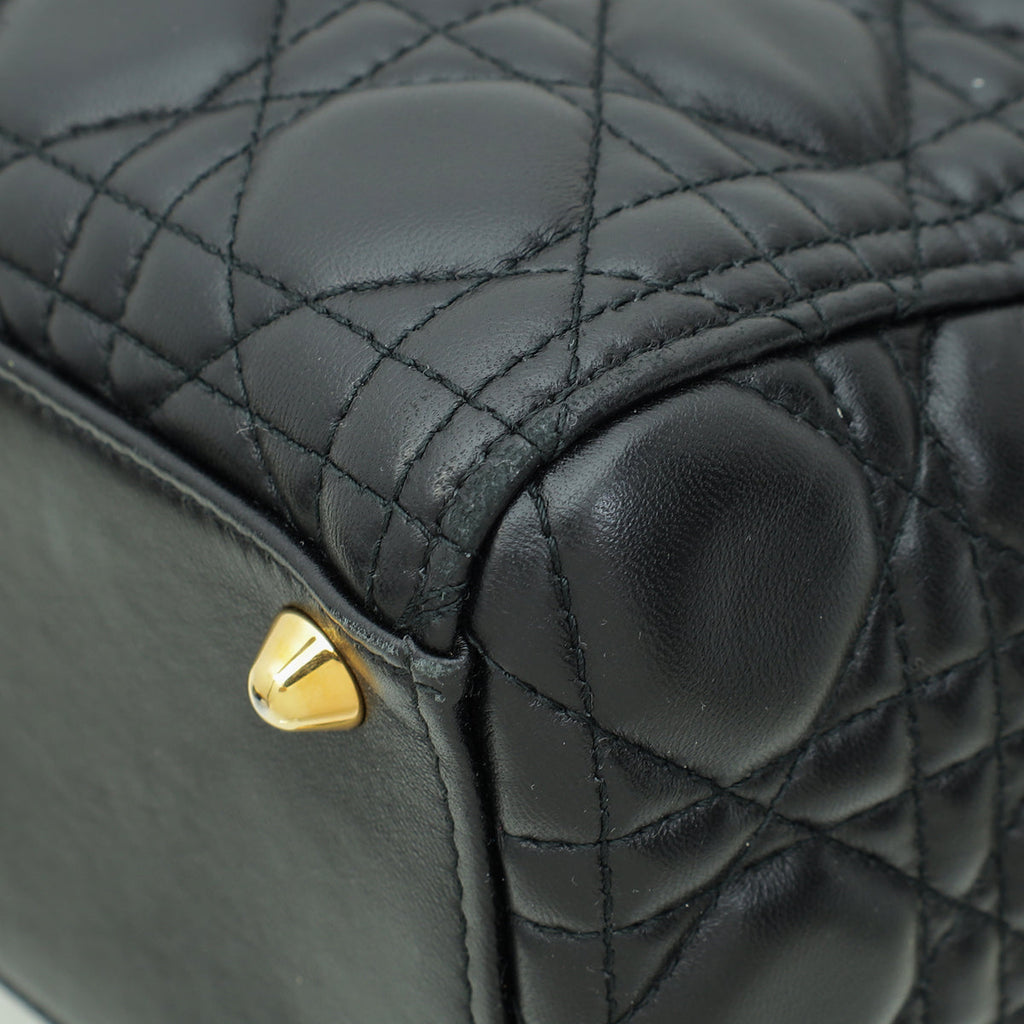 Dior Lady Dior Leather Handbag Style 47