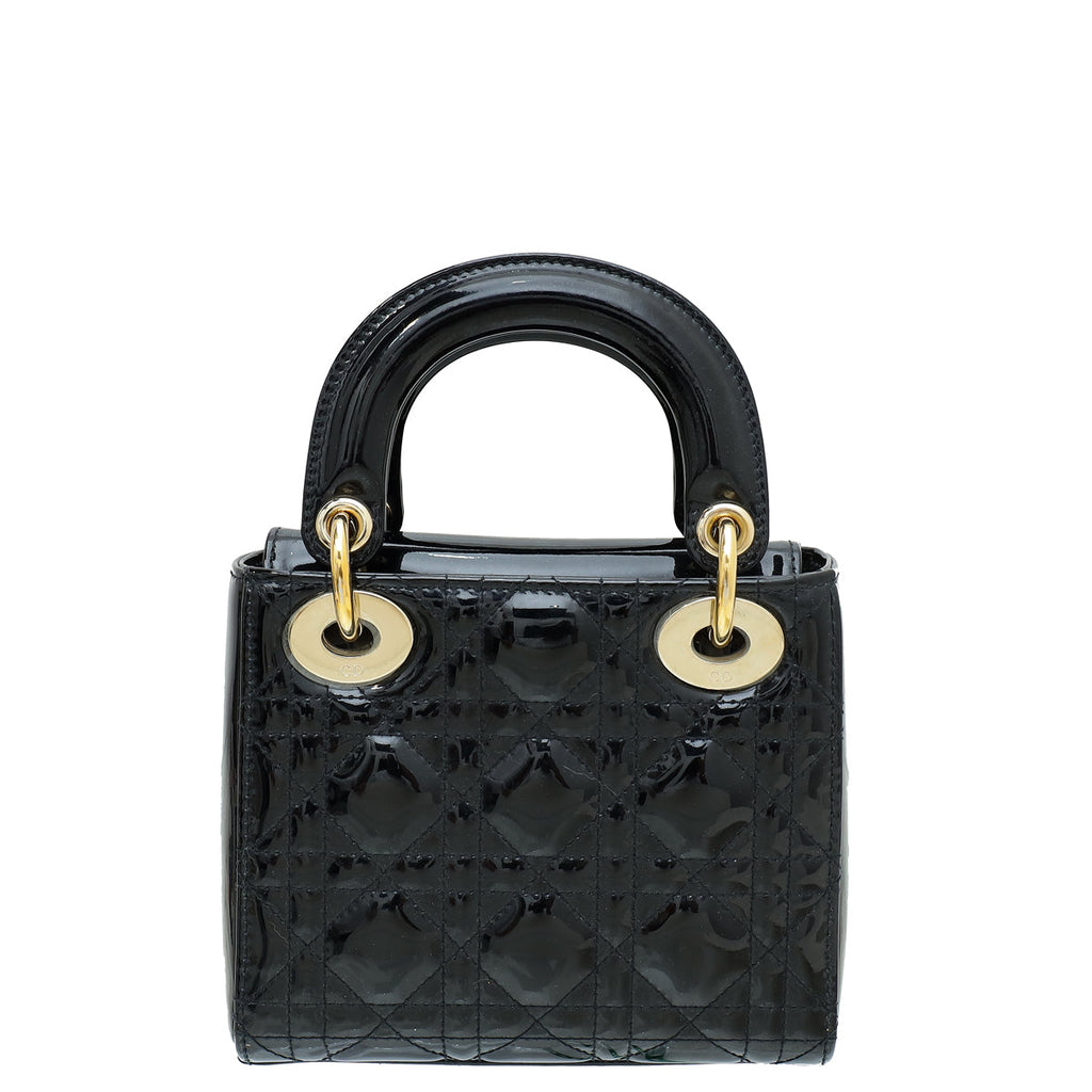 Dior Lady Dior Leather Handbag Style 28