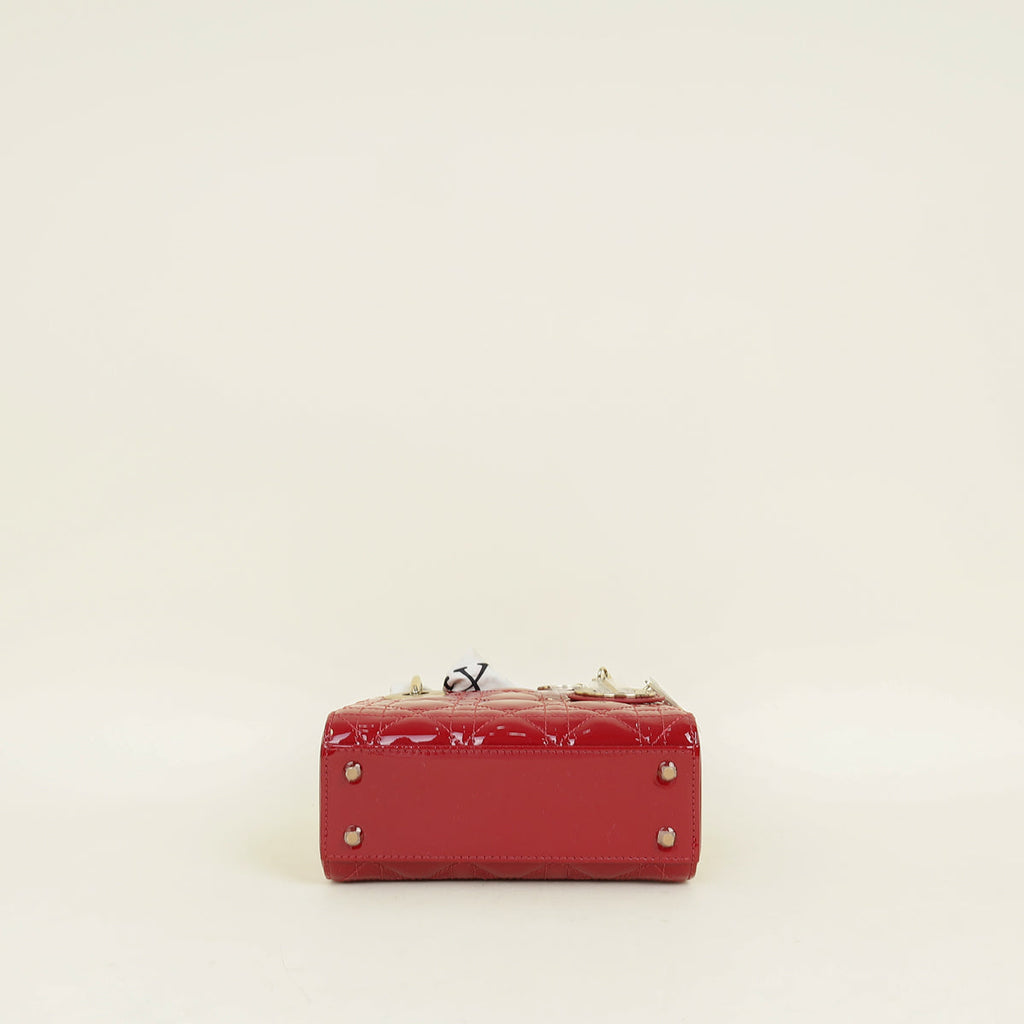 Dior Lady Dior Leather Handbag Style 95
