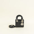 Dior Lady Dior Leather Handbag Style 111
