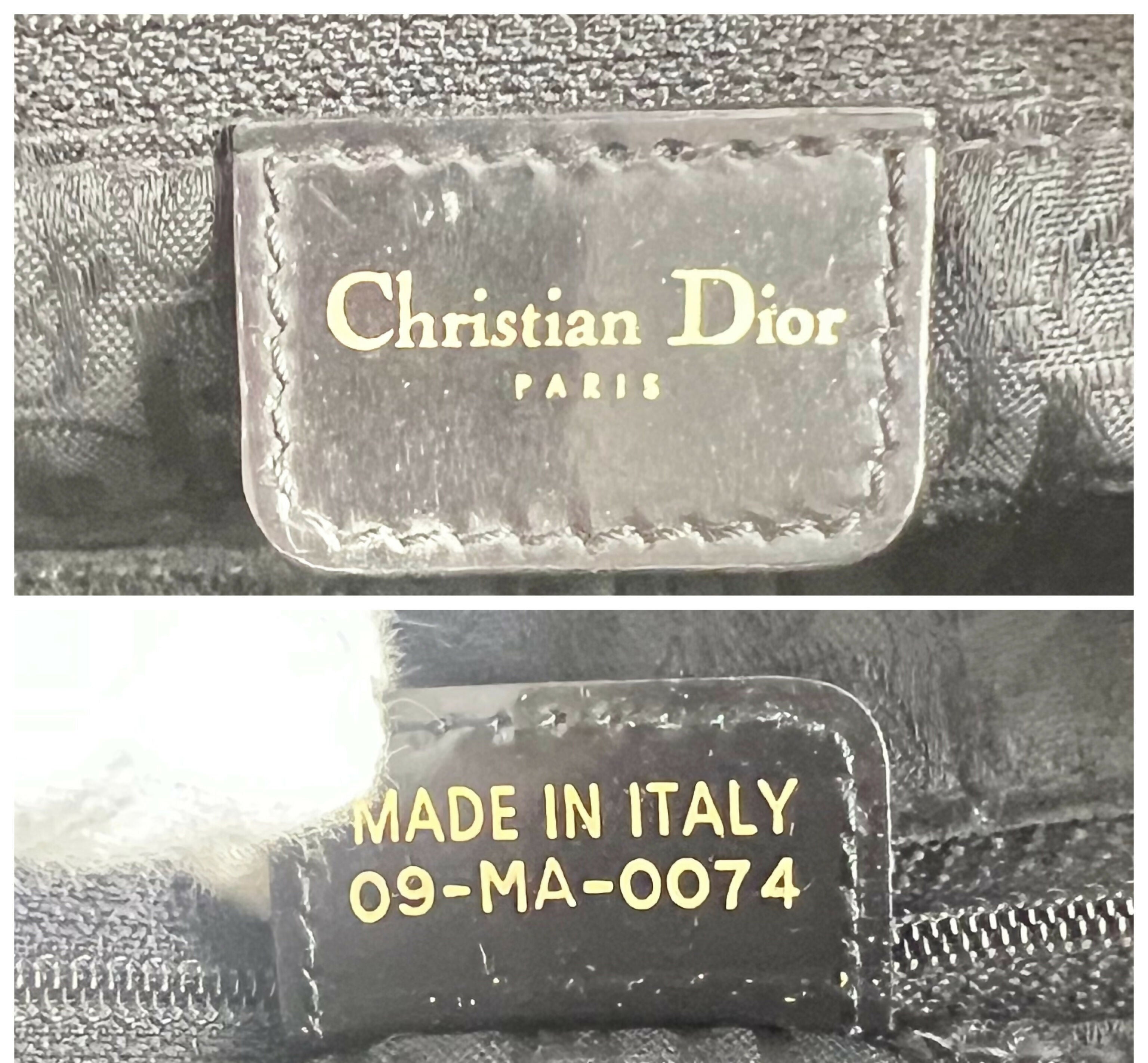 RARE MINI VINTAGE CHRISTIAN DIOR 2004 LEOPARD CHEETA DICE GAMBLER BAG GHW