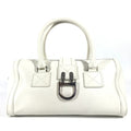 Dior Handbag leather white D logo Women