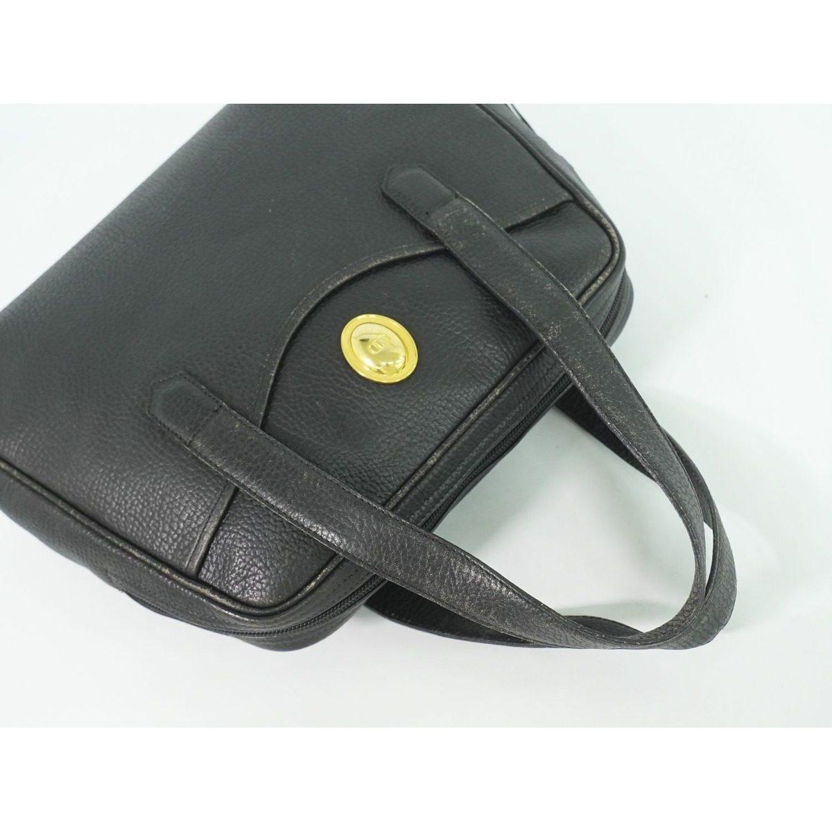 Dior Leather Handbag Black Bag
