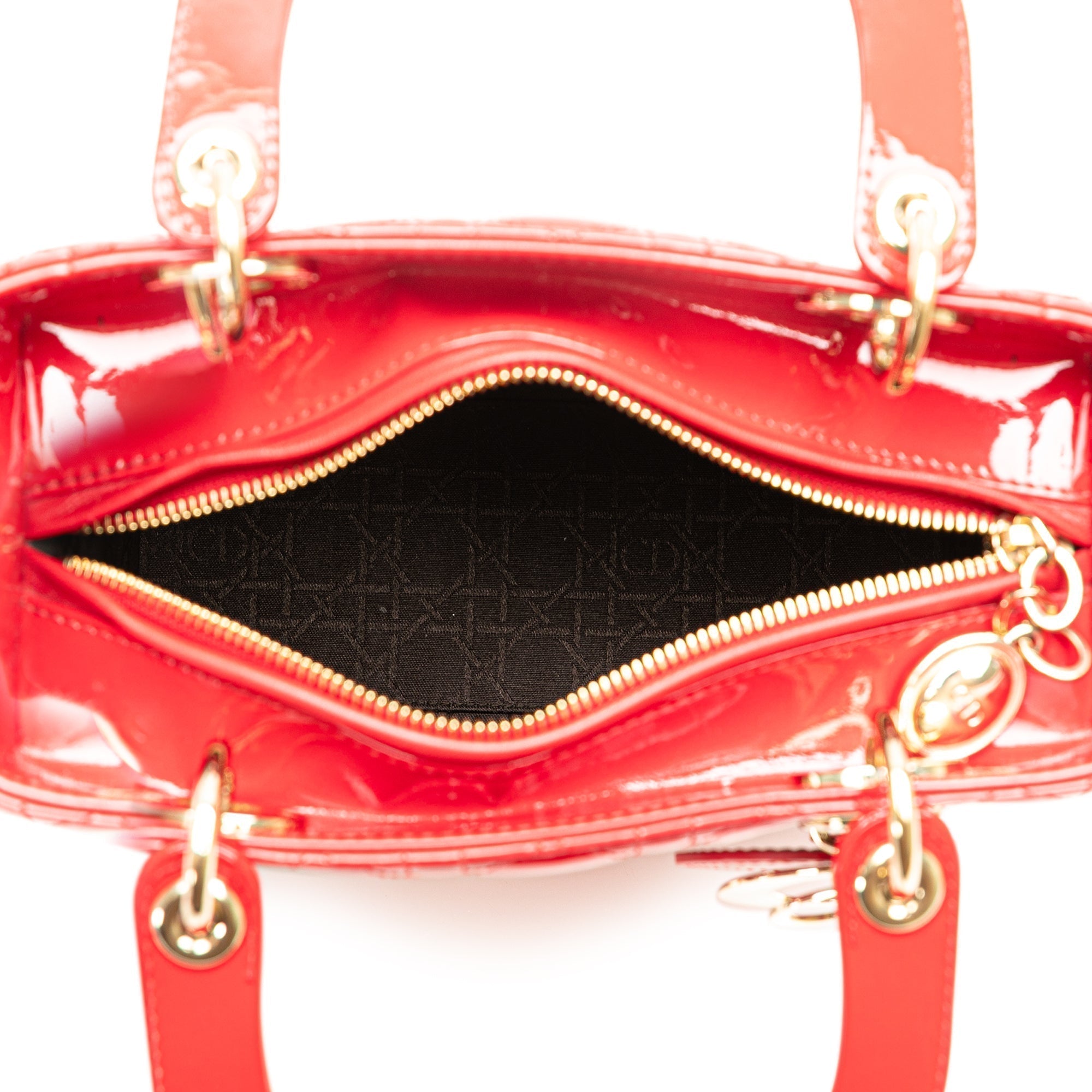 Dior Lady Dior Leather Handbag