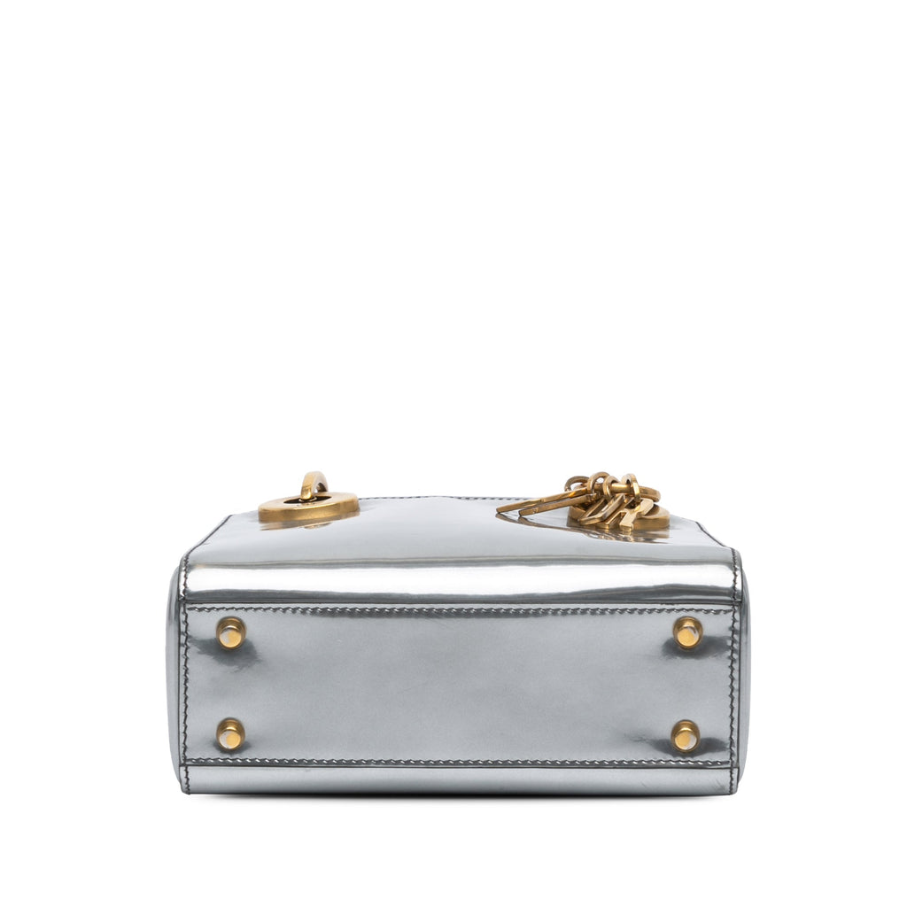 Dior Lady Dior Chain Leather Handbag