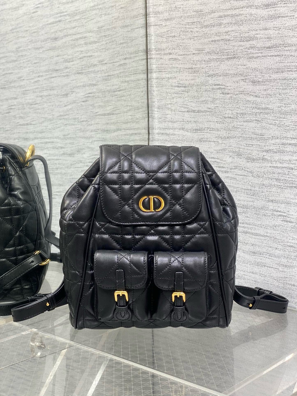 Dior Leather Mini Backpack