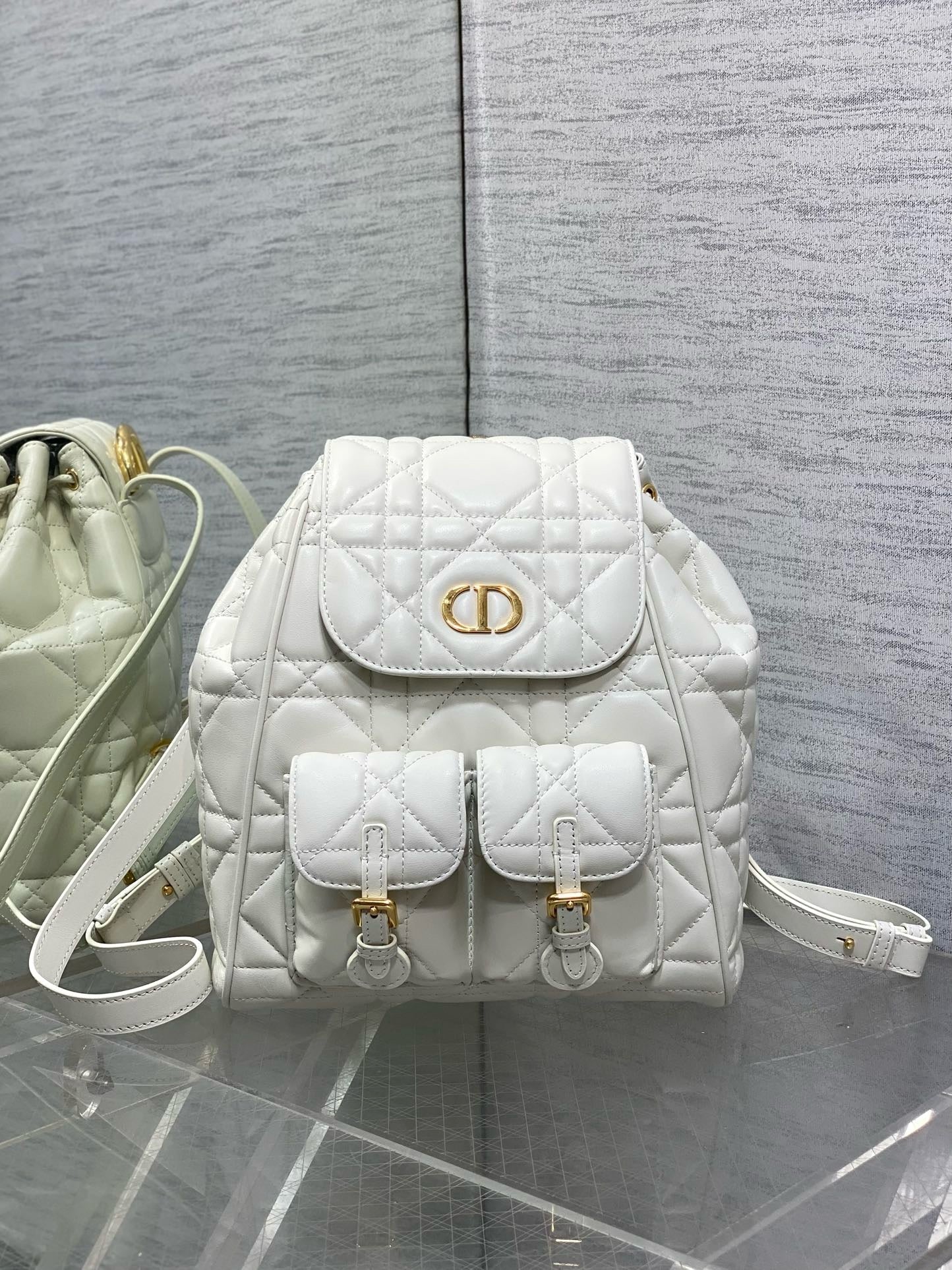 Dior Leather Mini Backpack