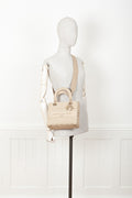 Dior Lady Dior Canvas Handbag
