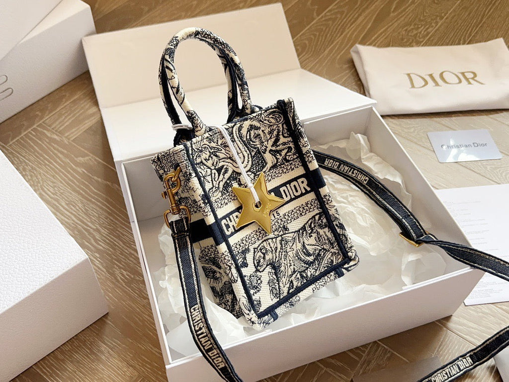 Dior Book Tote Mini Tote Bag