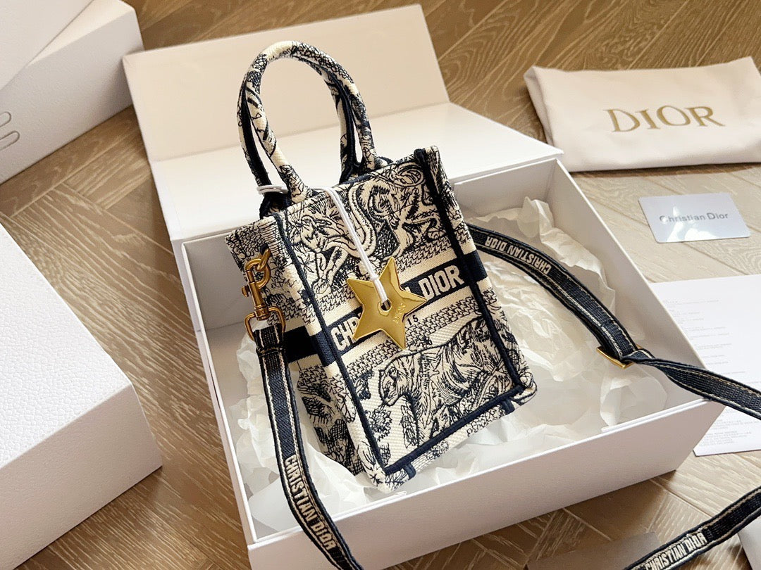Dior Book Tote Mini Tote Bag