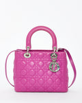 Dior Lady Dior Leather Handbag
