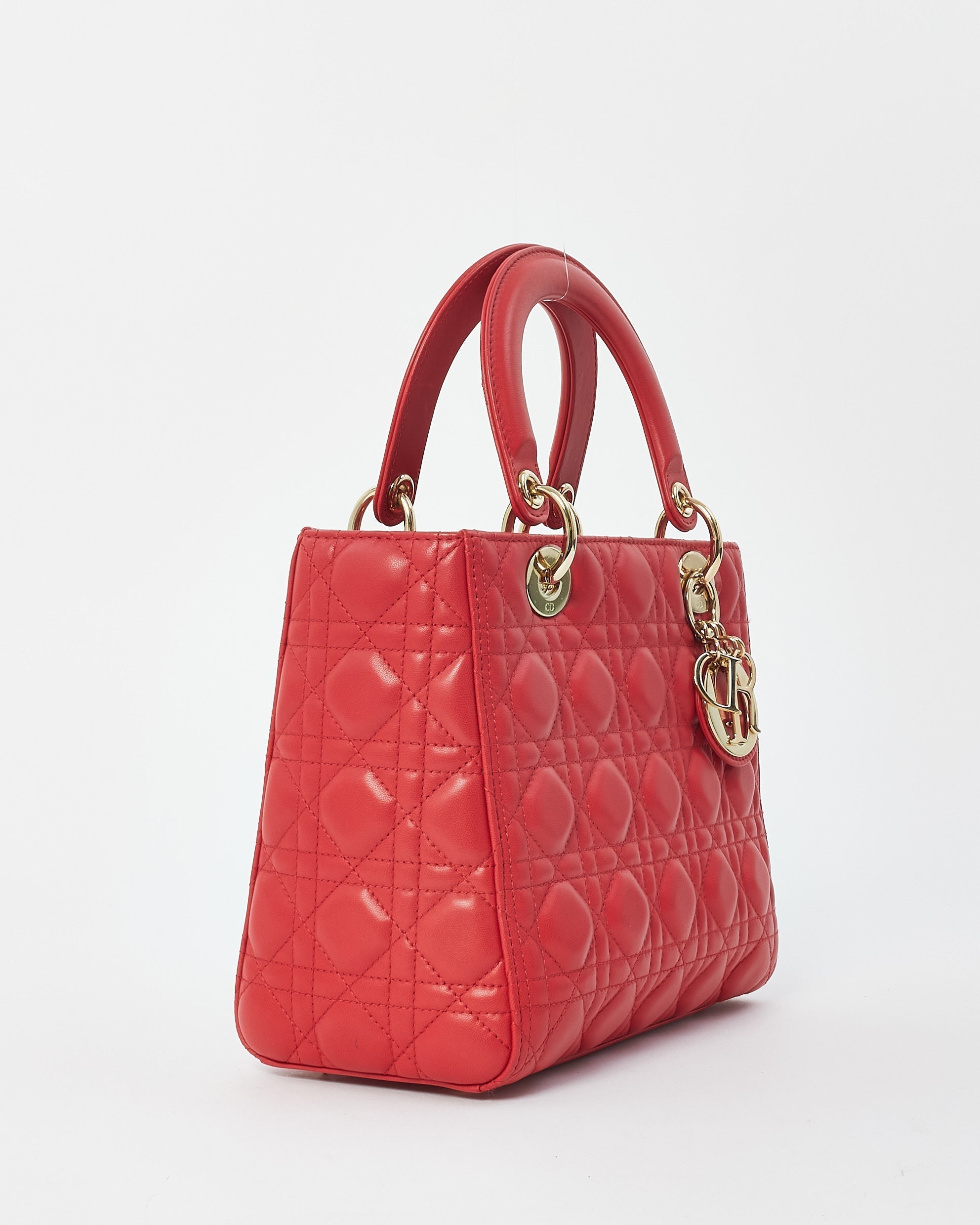 Dior Lady Dior Leather Handbag