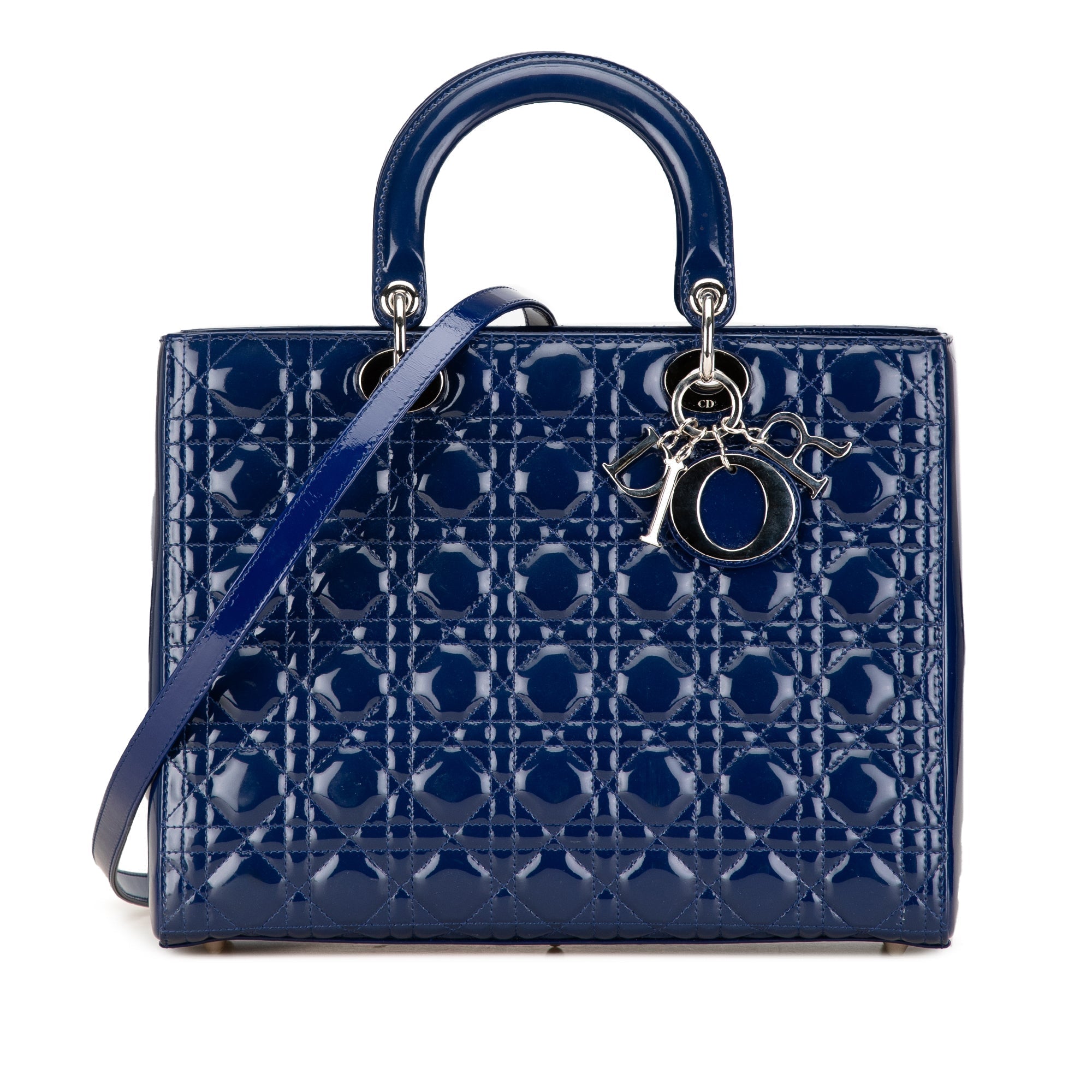 Dior Lady Dior Leather Handbag