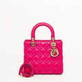 Dior Lady Dior Lou Leather Handbag