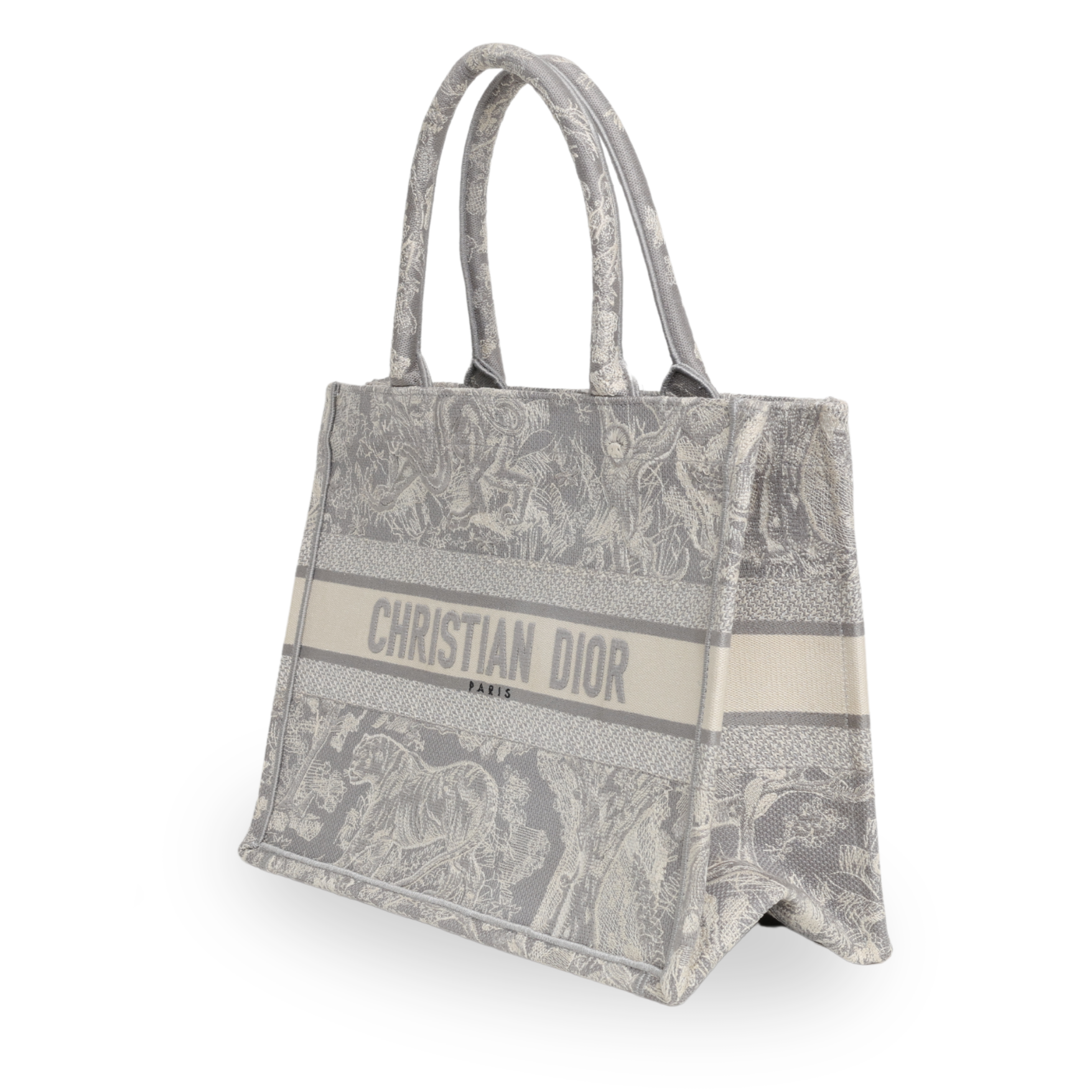 Dior - Canvas Embroidered Medium Dioriviera Toile De Jouy